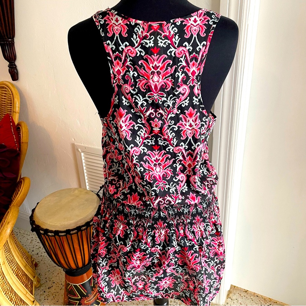 KATE SPADE dive right in! DRESS or Swim Coverup! Low waist! Pink Black White Sm - Picture 4 of 8